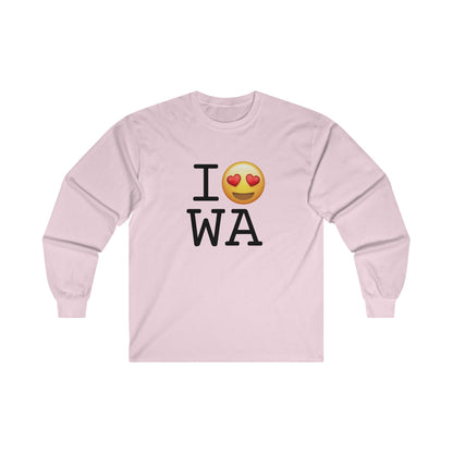 "I have Heart Eyes for Washington" Long Sleeve Shirt