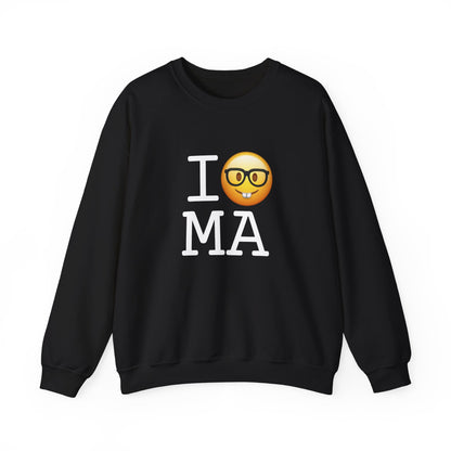 "I'm a Nerd about Massachusetts" Sweatshirt