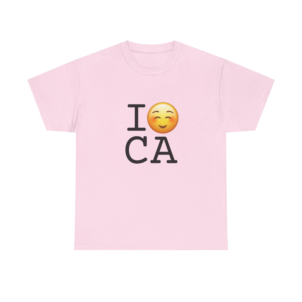 "I Blush at California" Tee