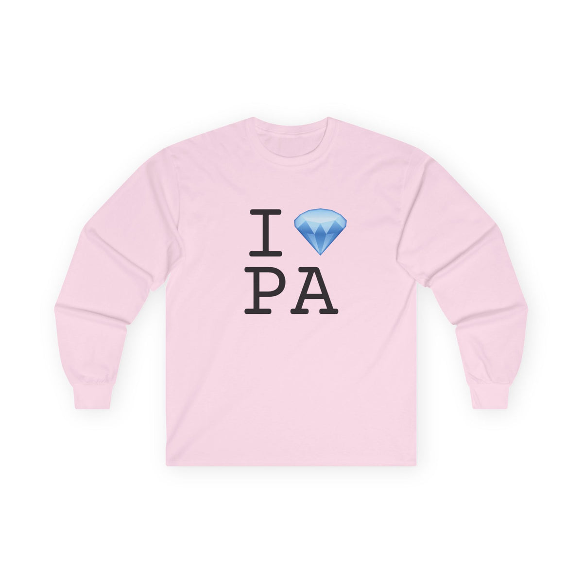 "I Diamond Pennsylvania" Long Sleeve Shirt