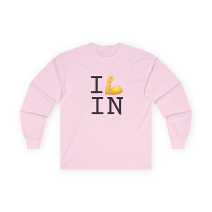 "I Flex in/on Indiana" Long Sleeve Shirt