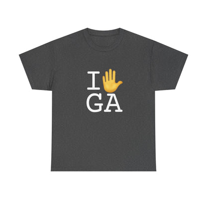 "I Stop (Raised Hand) Georgia" Tee