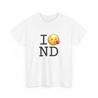 "I Blow a Kiss at North Dakota" Tee