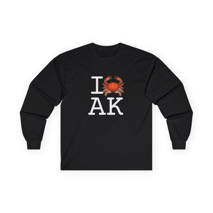 "I Crab Alaska" Long Sleeve Shirt