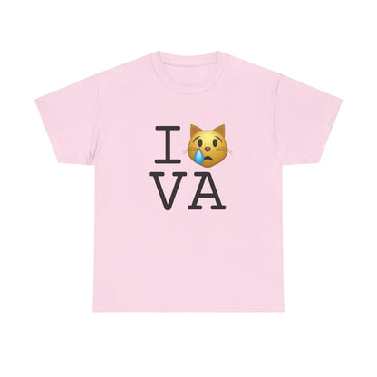 "I'm a Crying Cat about Virginia" Tee