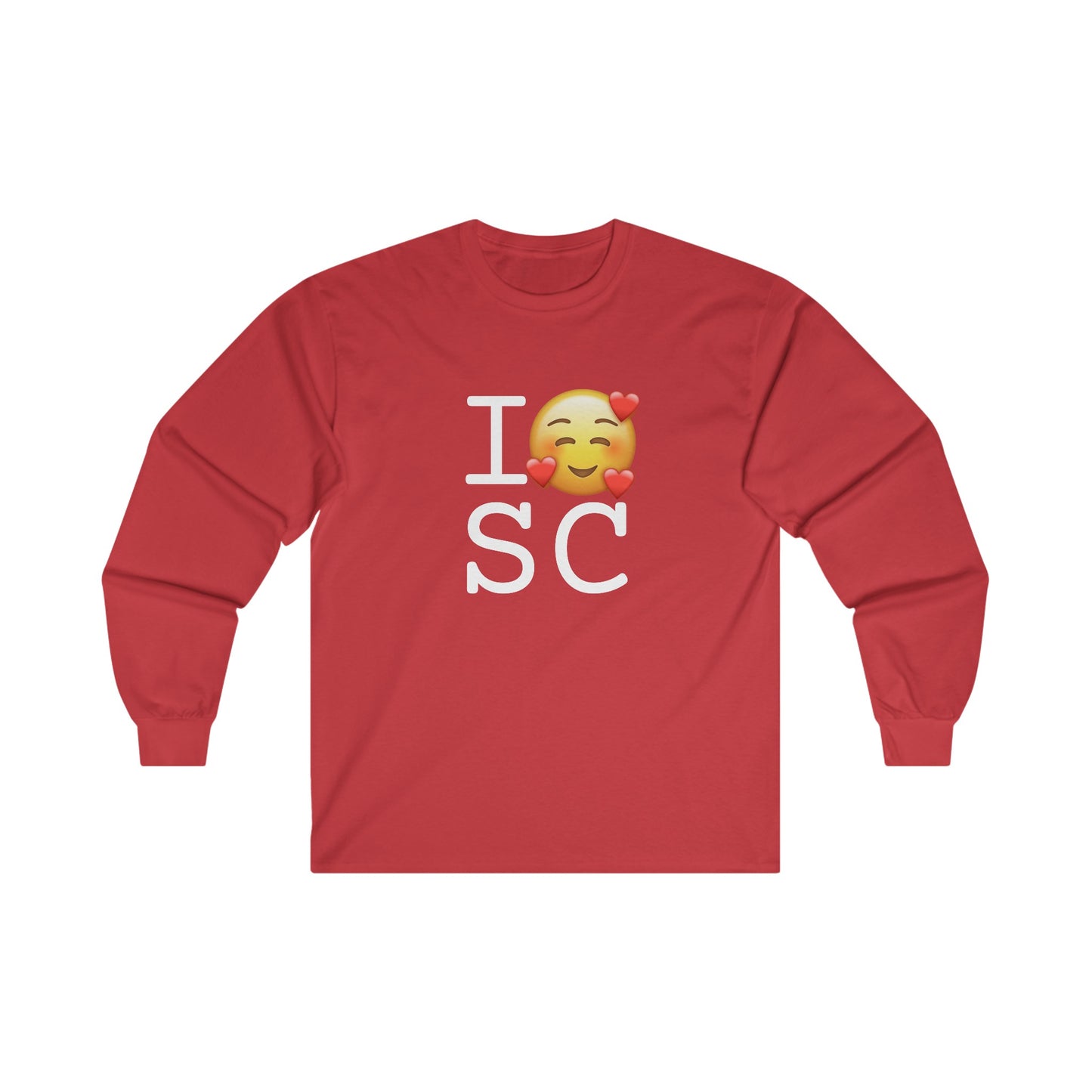 "I Adore South Carolina" Long Sleeve Shirt