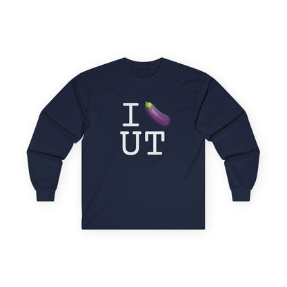 "I Eggplant Utah" Long Sleeve Shirt