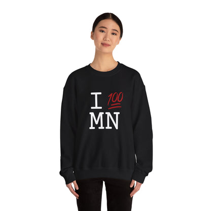 "I Keep it 100 in Minnesota" Sweatshirt
