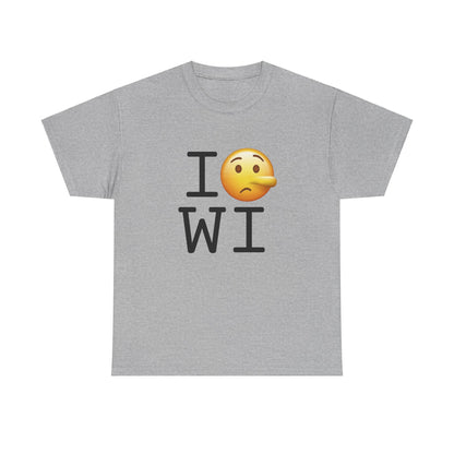 "I Lie about Wisconsin" Tee