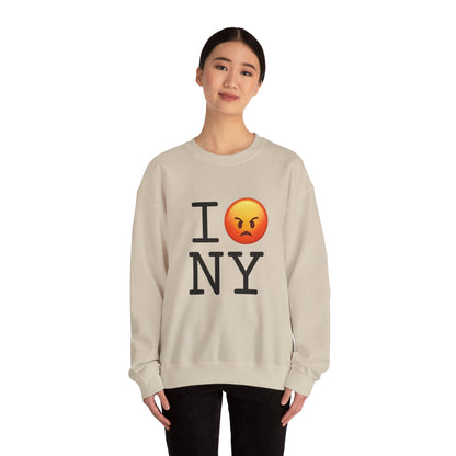 "I'm Angry about New York" Sweatshirt