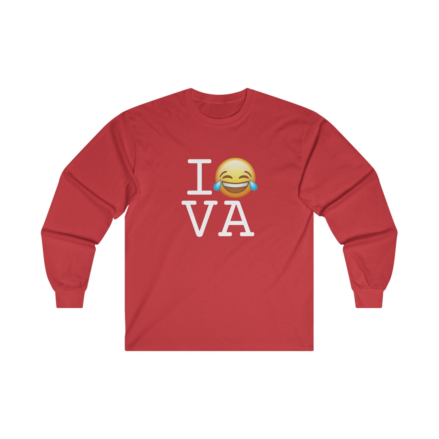 "I'm Laughing at Virginia" Long Sleeve Shirt