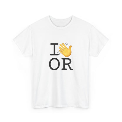 "I Wave at Oregon" Tee