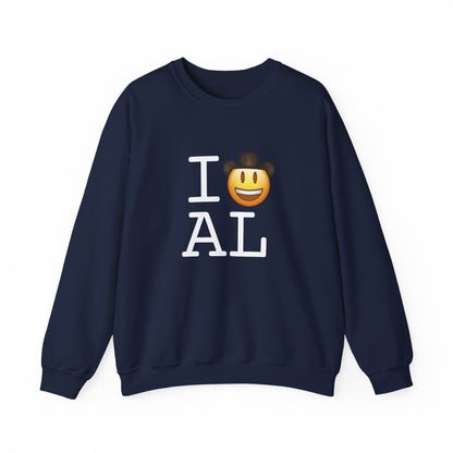 "I'm a Cowboy or Cowgirl in Alabama" Sweatshirt