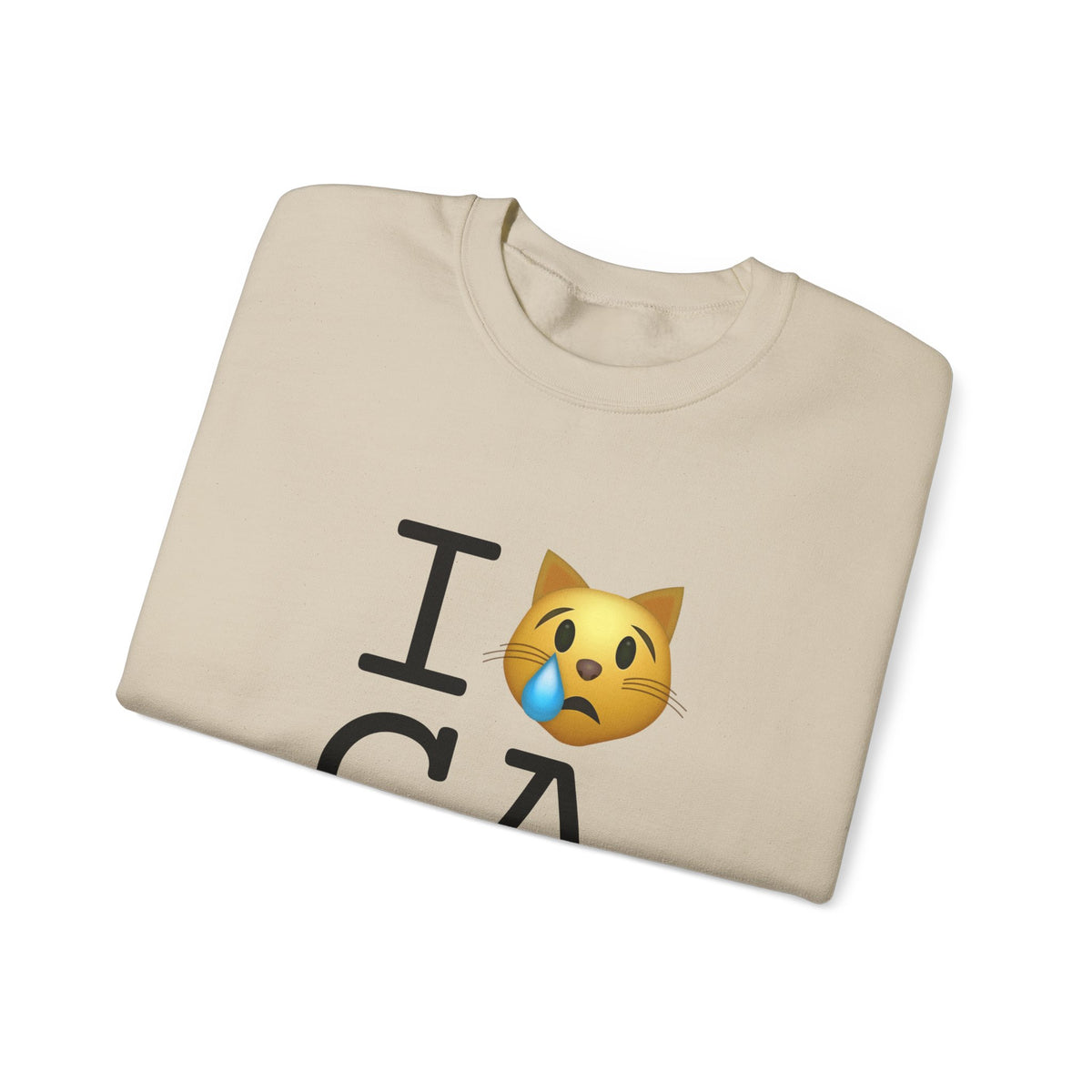 "I'm a Crying Cat about Georgia" Sweatshirt