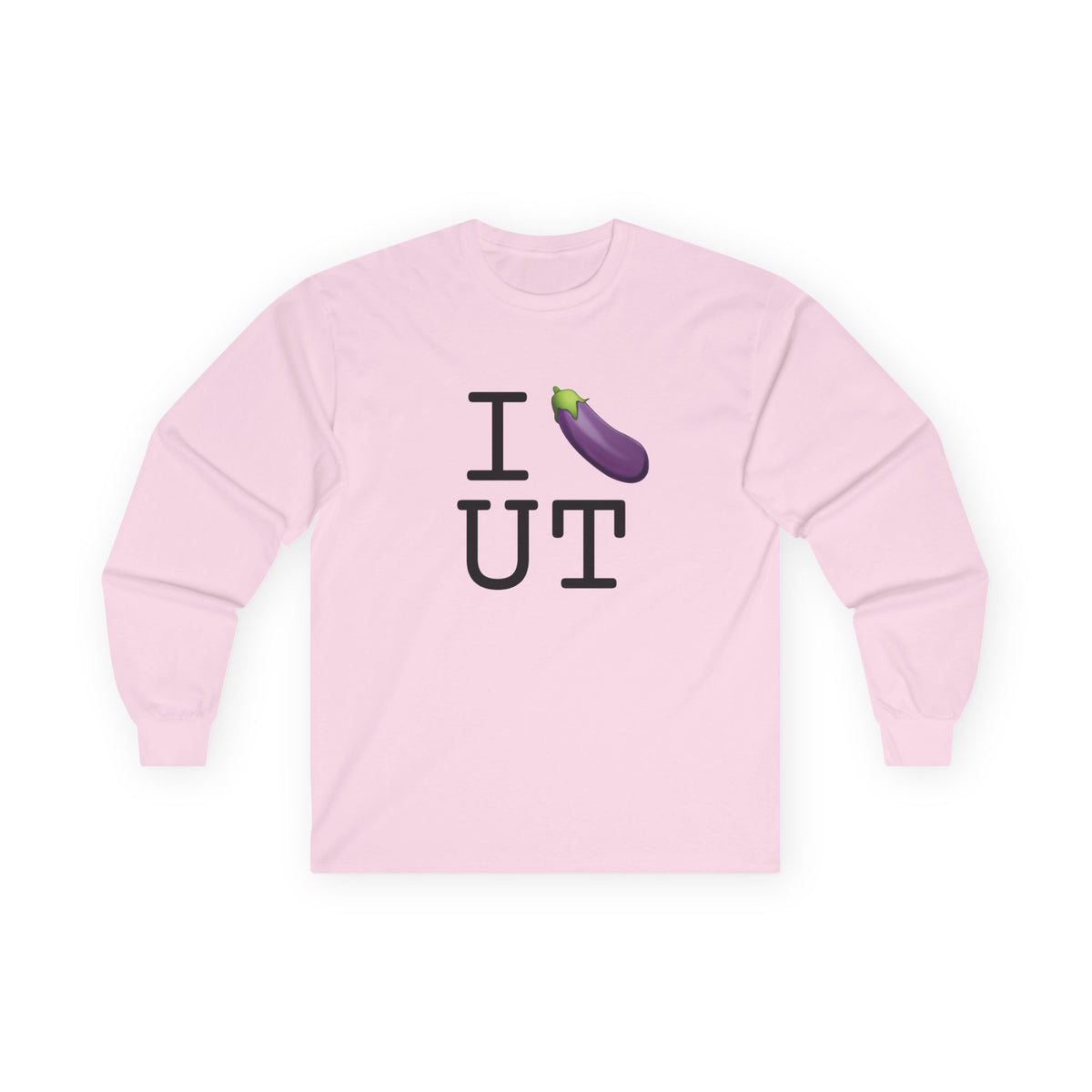 "I Eggplant Utah" Long Sleeve Shirt