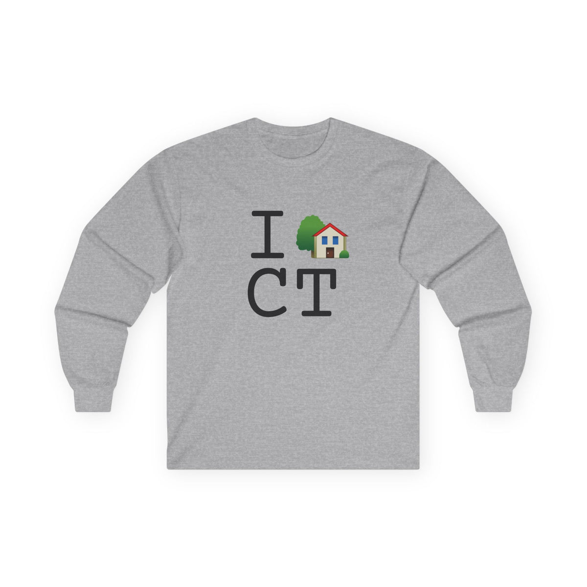 "I'm Home in Connecticut" Long Sleeve Shirt