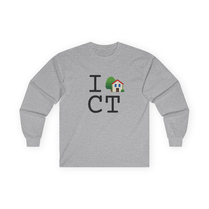 "I'm Home in Connecticut" Long Sleeve Shirt