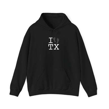 "I leave Footsteps in Texas" Hoodie