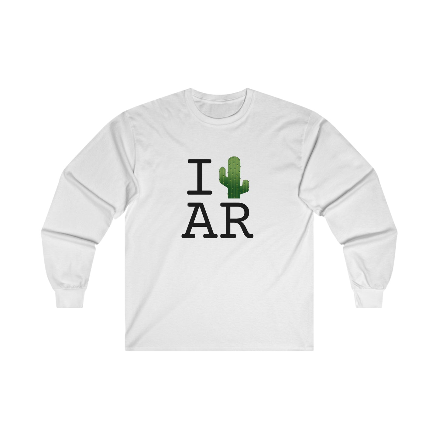 "I Cactus Arkansas" Long Sleeve Shirt