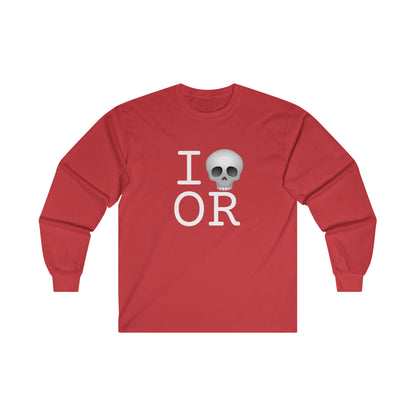 "I'm Dead in Oregon" Long Sleeve Shirt