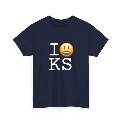"I'm Happy about Kansas" Tee