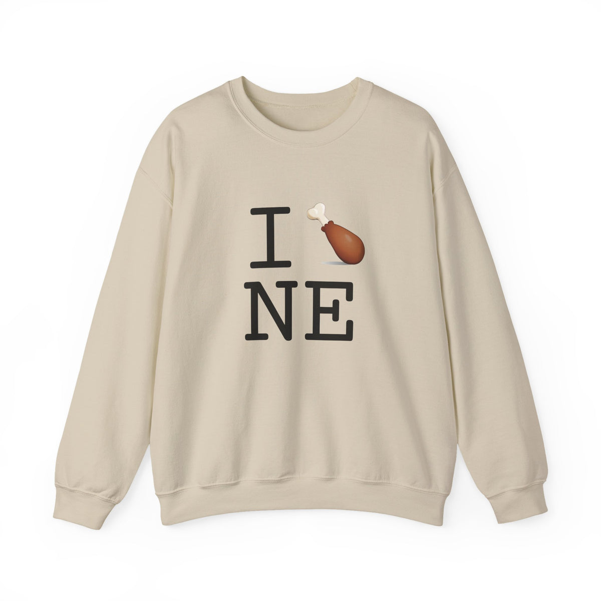 "I Chicken Drumstick Nebraska" Sweatshirt