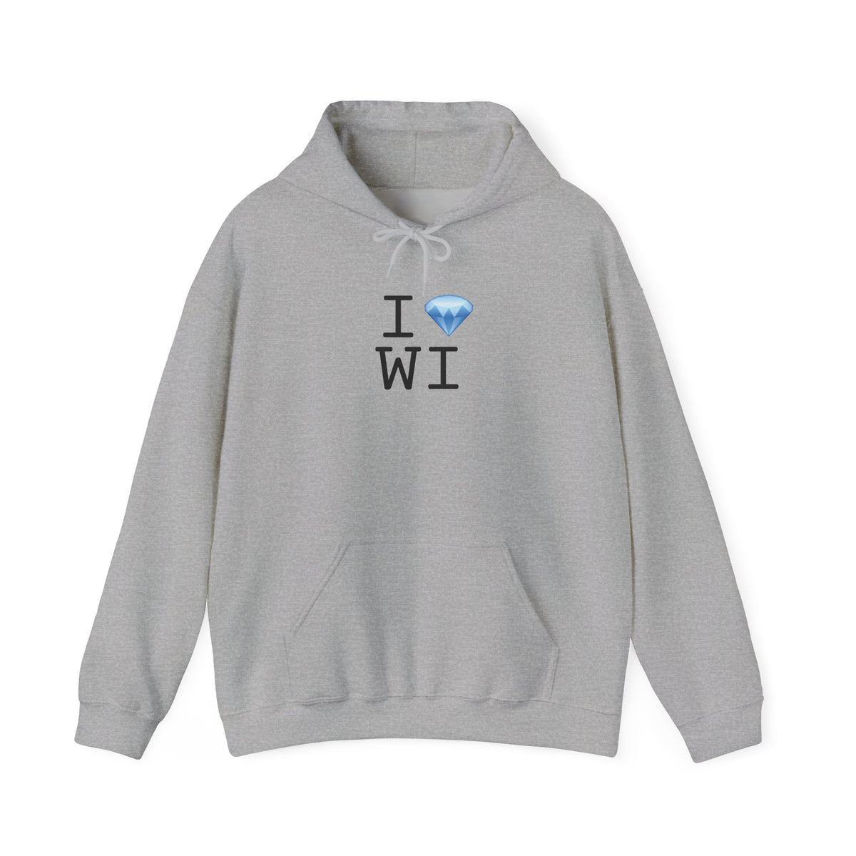 "I Diamond Wisconsin" Hoodie