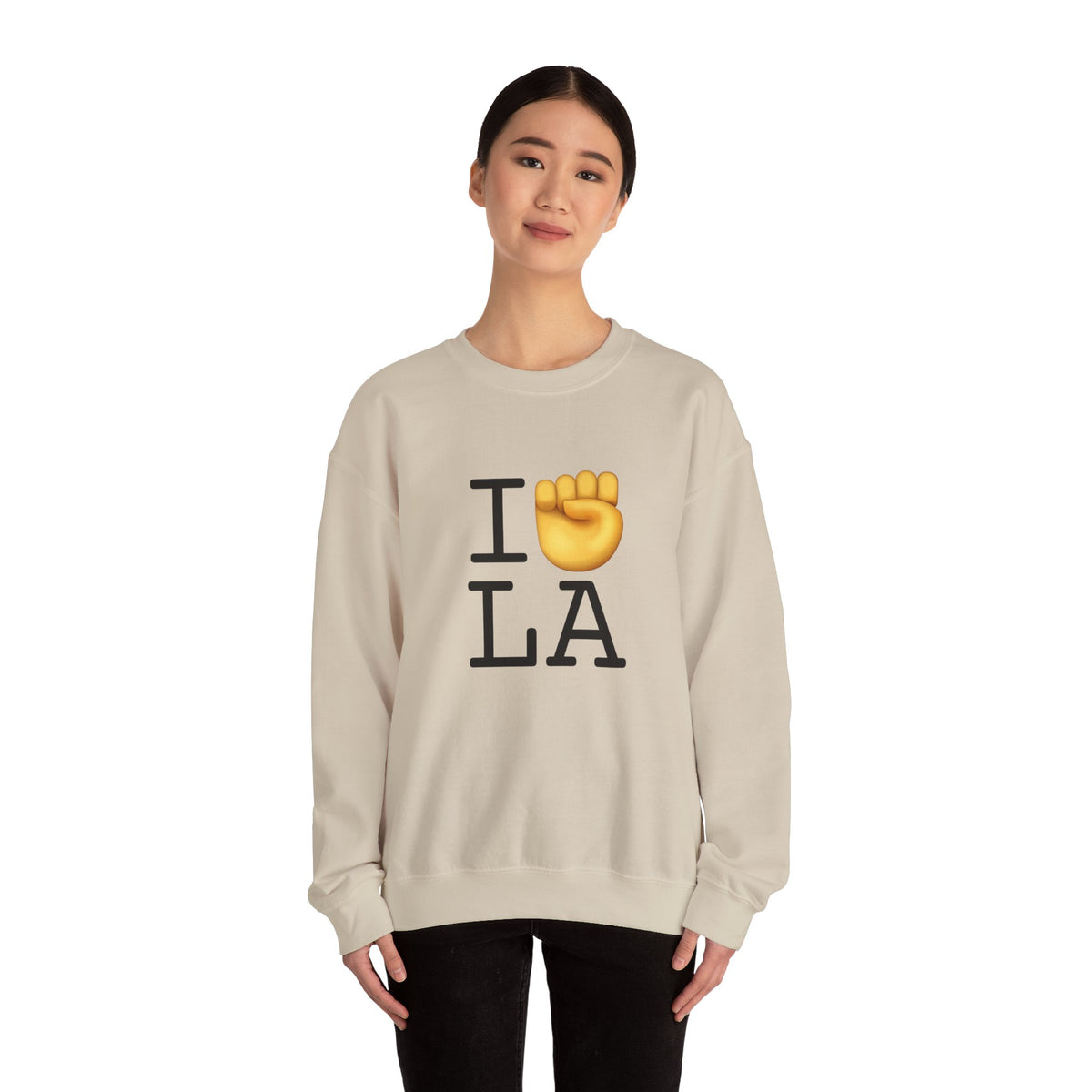 "I Raise my Fist with Louisiana" Sweatshirt