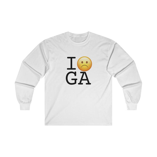 "I'm Grumpy about Georgia" Long Sleeve Shirt