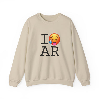 "I'm Hot in Arkansas" Sweatshirt