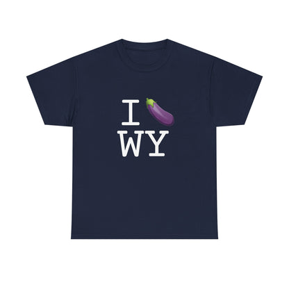 "I Eggplant Wyoming" Tee