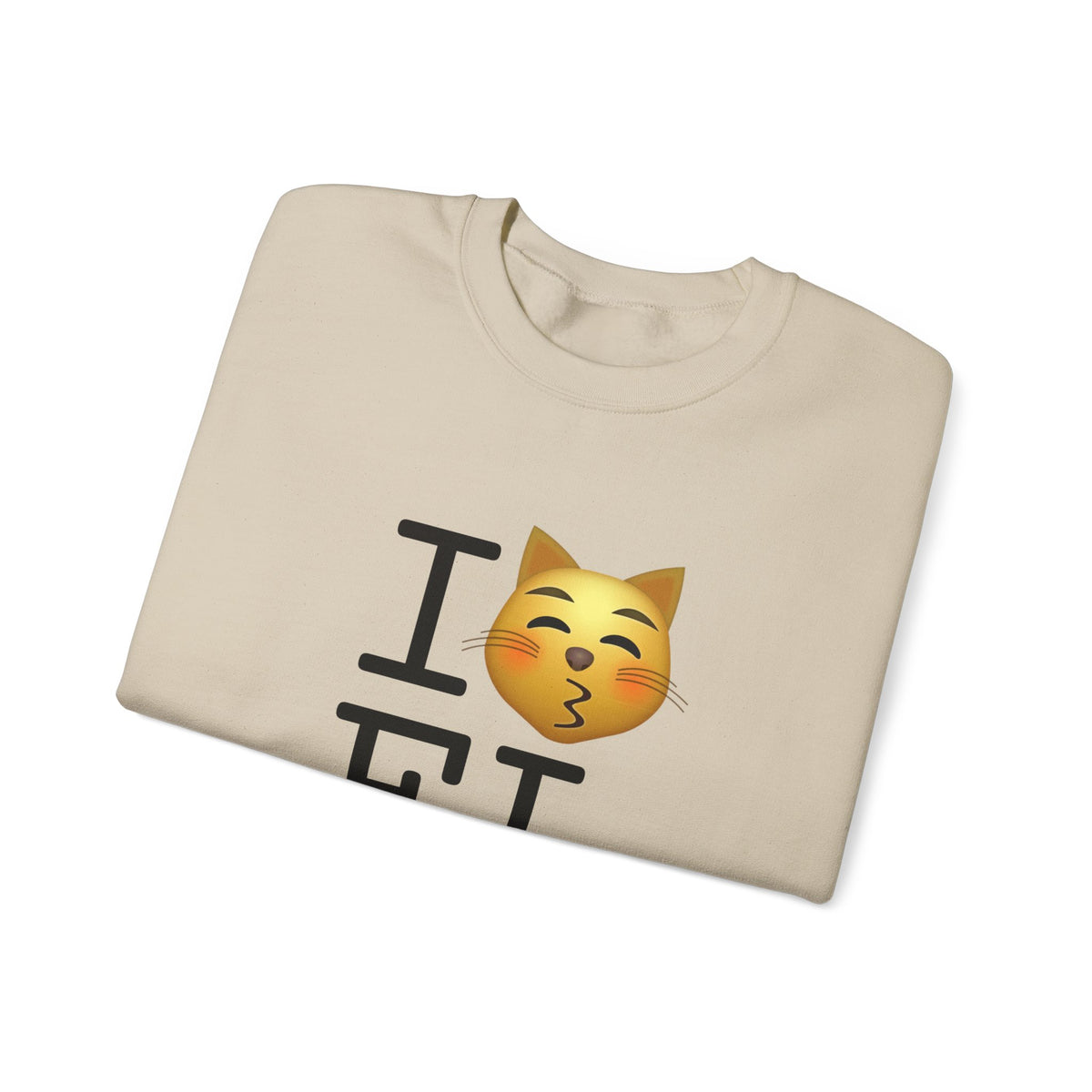 "I'm a Kissing Cat toward Florida" Sweatshirt
