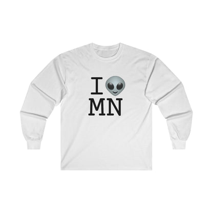 "I Feel Alien in Minnesota" Long Sleeve Shirt