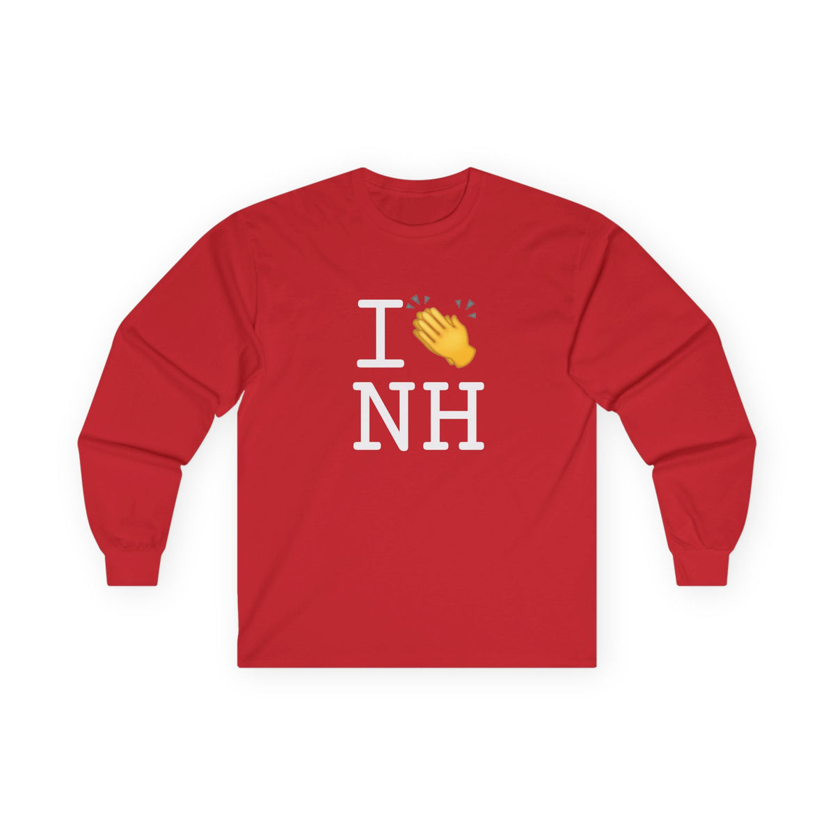 "I Applaud New Hampshire" Long Sleeve Shirt