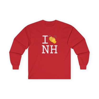 "I Applaud New Hampshire" Long Sleeve Shirt