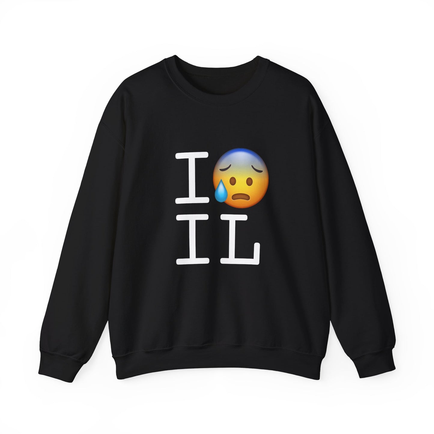 "I'm Anxiously Sweating in Illinois" Sweatshirt