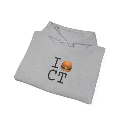 "I Cheeseburger Connecticut" Hoodie