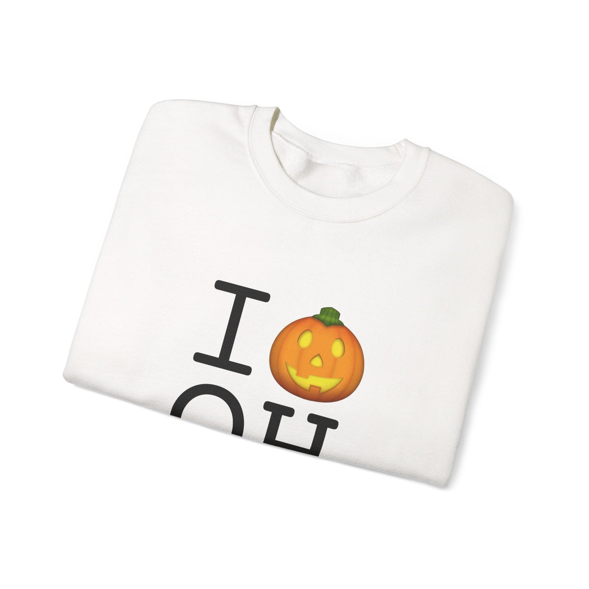 "I Jack-O-Lantern (Pumpkin) Ohio" Sweatshirt