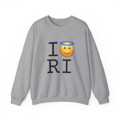 "I'm an Angel in Rhode Island" Sweatshirt