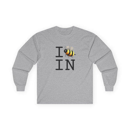 "I Bee in Indiana" Long Sleeve Shirt