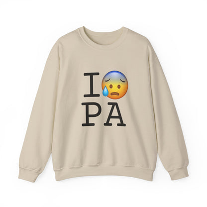 "I'm Anxiously Sweating in Pennsylvania" Sweatshirt