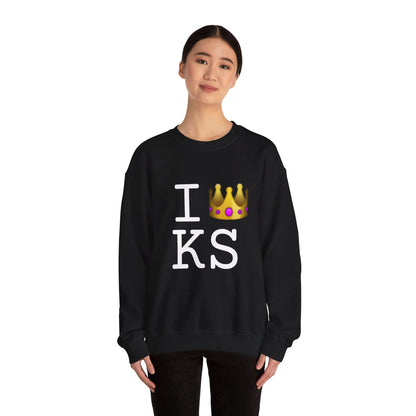 "I'm Royalty (Wear a Crown) in Kansas" Sweatshirt