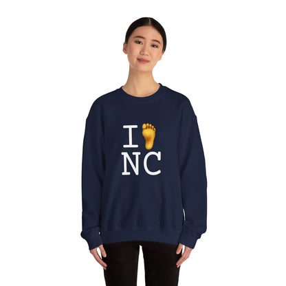 "I Foot North Carolina" Sweatshirt