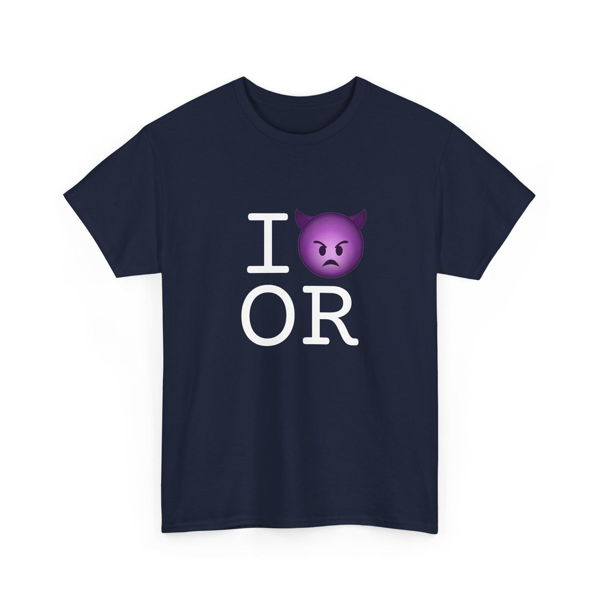 "I'm an Angry Devil about Oregon" Tee