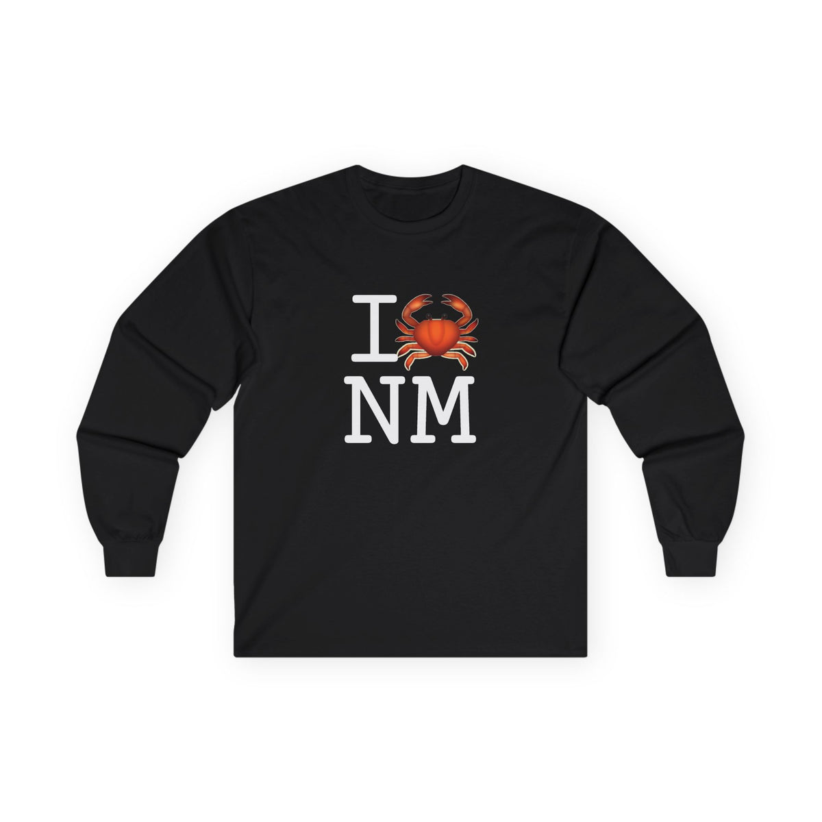 "I Crab New Mexico" Long Sleeve Shirt