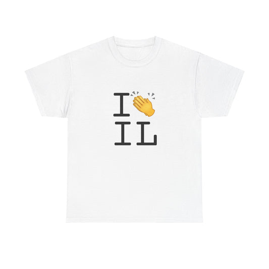 "I Applaud Illinois" Tee