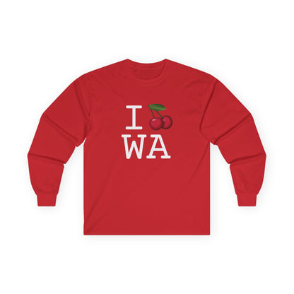 "I Cherry Washington" Long Sleeve Shirt