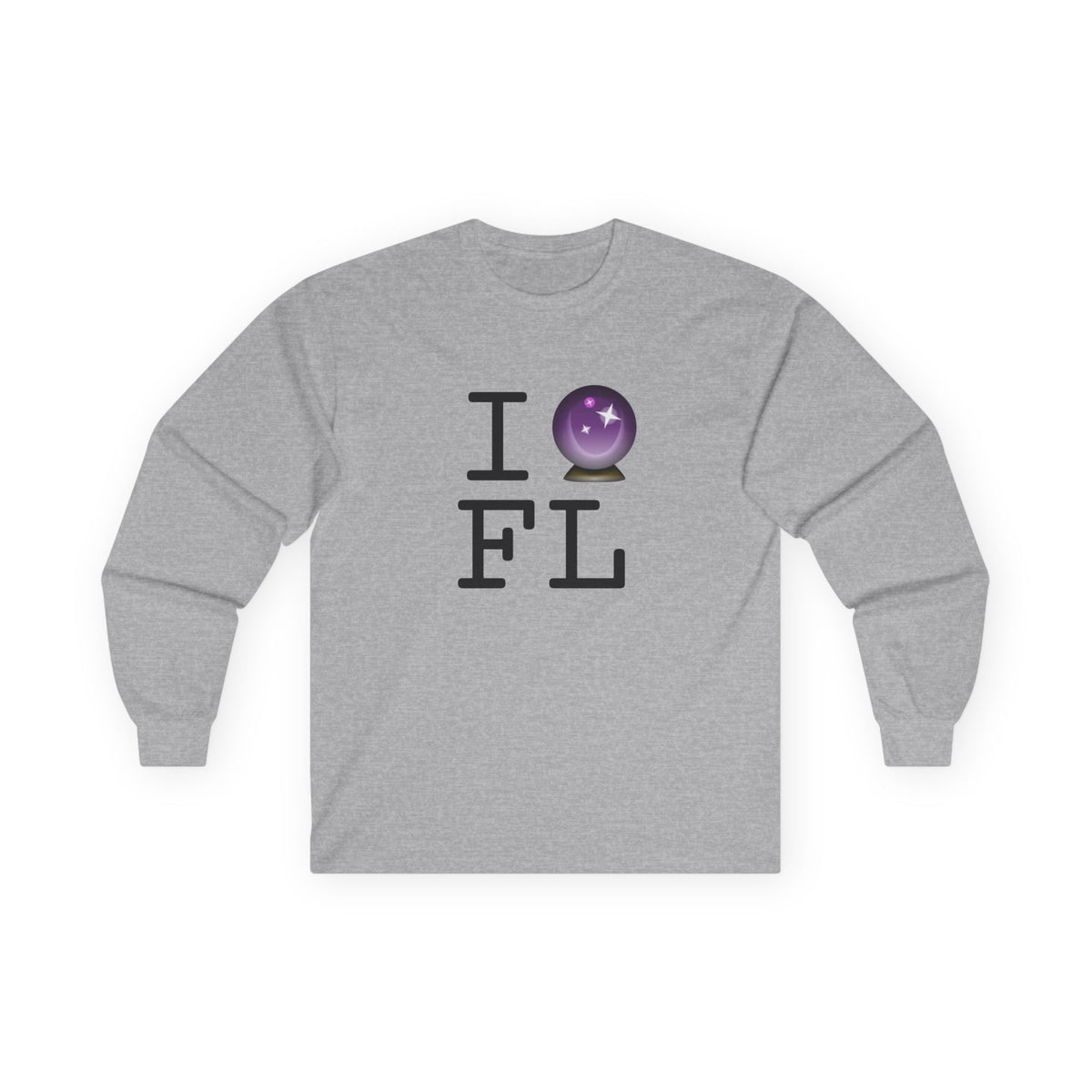 "I Predict the Future (Crystal Ball) of Florida" Long Sleeve Shirt
