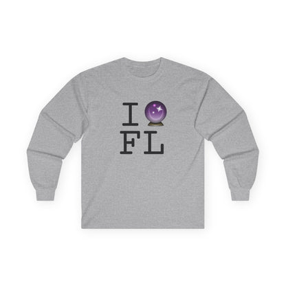 "I Predict the Future (Crystal Ball) of Florida" Long Sleeve Shirt