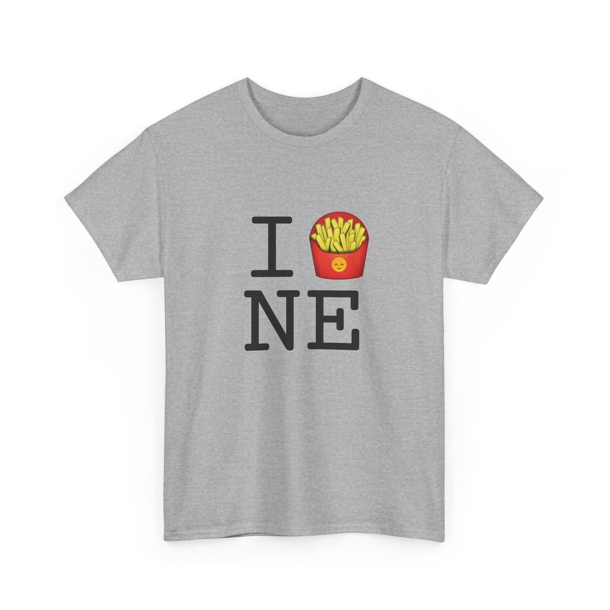 "I French Fries Nebraska" Tee